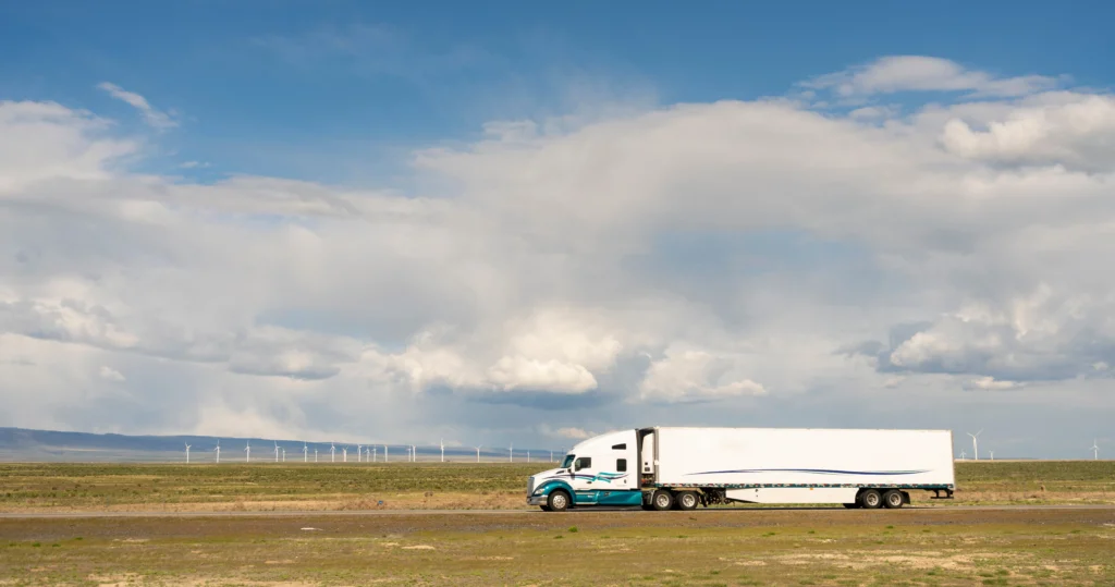 otr truck white